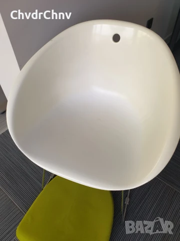 4бр Pedrali Gliss 920/италиански дизайнерски пластмасови столове с подлакътници, снимка 4 - Столове - 51020239