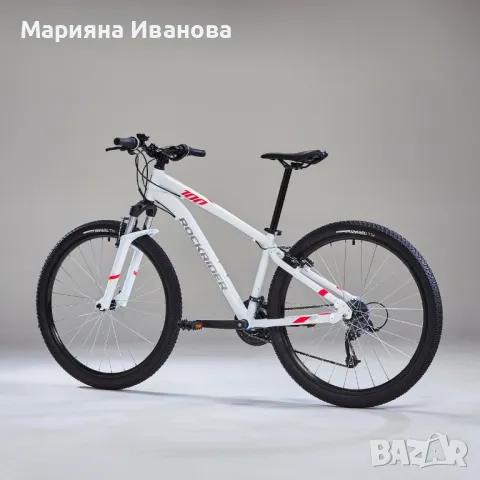 Дамски планински велосипед st 100, 27,5", бяло/розово, снимка 6 - Велосипеди - 48834642