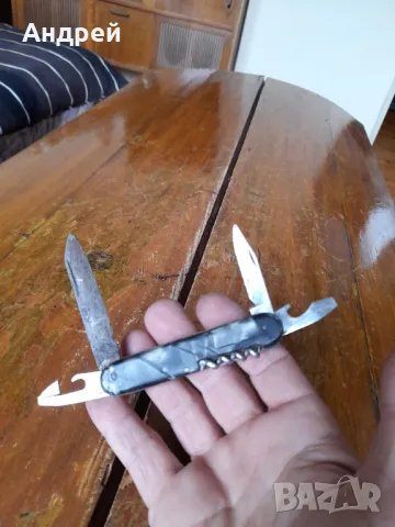 Стар джобен нож,ножче,ножка #112, снимка 4 - Други ценни предмети - 50275459
