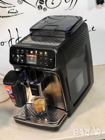 Кафемашина кафе автомат Philips 5447 Latte go с гаранция, снимка 5 - Кафемашини - 45664445