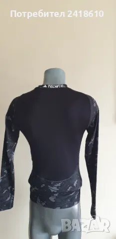 Adidas Techfit  Stretch Camo Mens Size S  НОВО! ОРИГИНАЛ! Мъжка Спортна Блуза !, снимка 5 - Спортни дрехи, екипи - 49664854