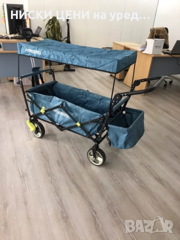 Сгъваема количка за плаж и къмпинг, снимка 3 - Къмпинг мебели - 51441366