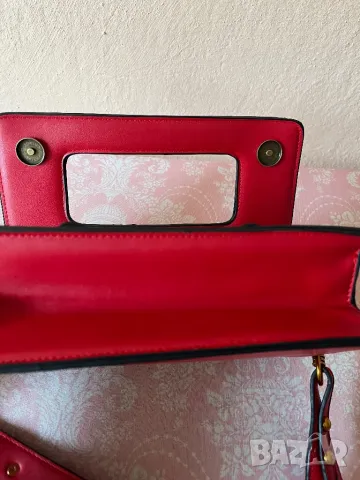 Dior червена дамска чанта , снимка 10 - Чанти - 46382304