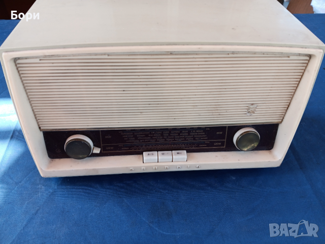 GRUNDIG 88 Лампово радио 1961г, снимка 9 - Радиокасетофони, транзистори - 44937482