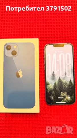 iPhone 13 Blue 256 GB - 85%, снимка 2 - Apple iPhone - 53055048