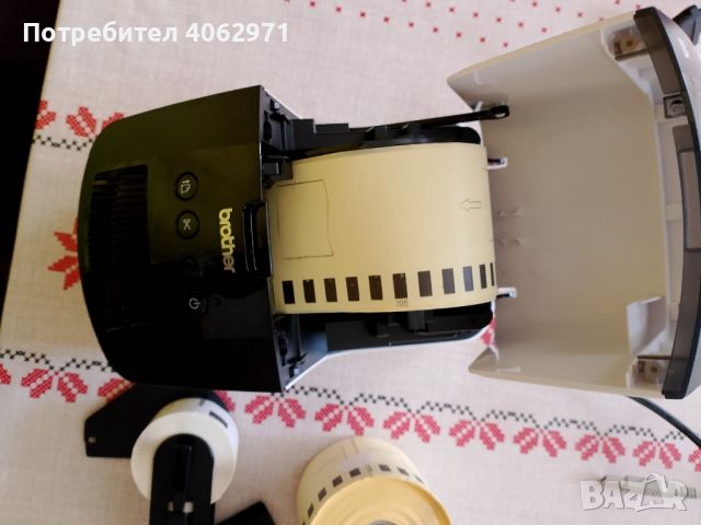 Етикетен принтер brother ql-700, снимка 2 - Принтери, копири, скенери - 45335763