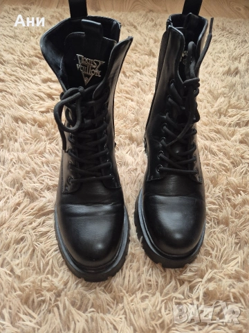 Дамски боти 38 размер, снимка 2 - Дамски ботуши - 53390508