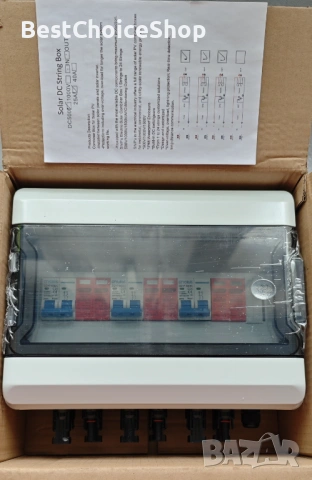 Защита от пренапрежение, PV DC изолатор, мълниезащита, DC 3-струнен прекъсвач, 500V 25A, снимка 2 - Друга електроника - 53630233