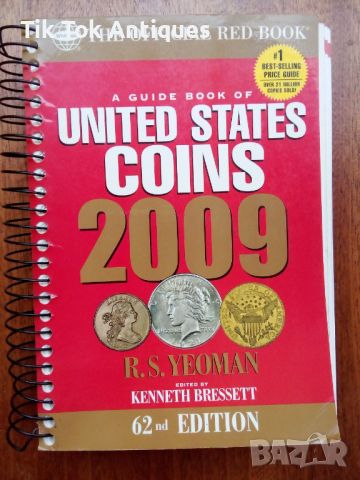 A guide book of United States Coins 2009.
