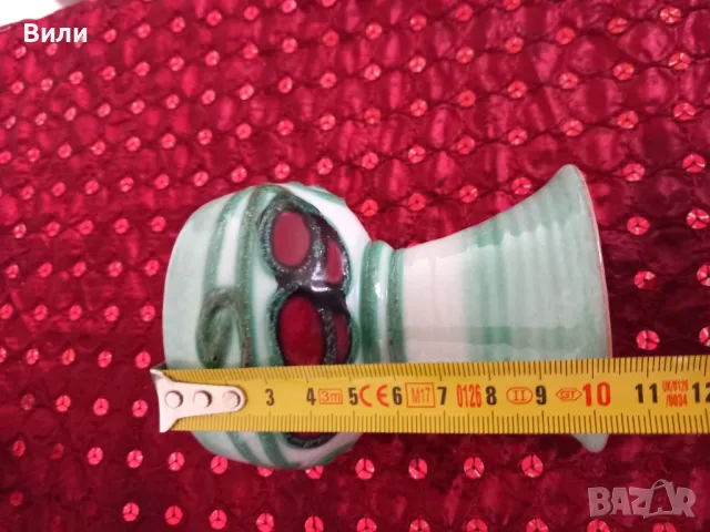 Керамични чаши за плодови салати и десерти, ръчно декорирани, снимка 2 - Чаши - 49292491