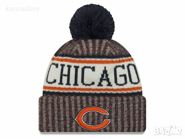 new era chicago bears nfl - фенска зимна шапка КАТО НОВА