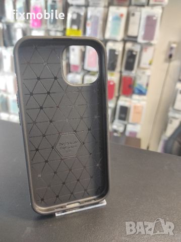 Apple iPhone 15 Carbon Fiber силиконов Калъф / Кейс, снимка 2 - Калъфи, кейсове - 45994522