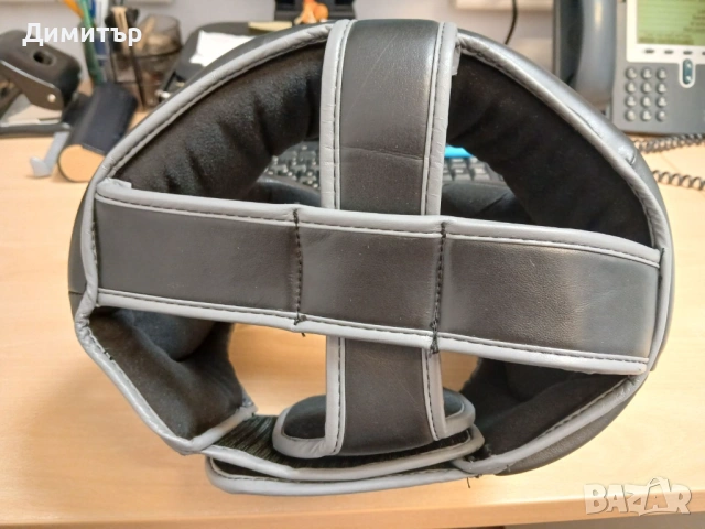 ПРОТЕКТОР ЗА ГЛАВА / КАСКА - RINGHORNS CHARGER HEADGEAR - BLACK , снимка 6 - Спортна екипировка - 54039680