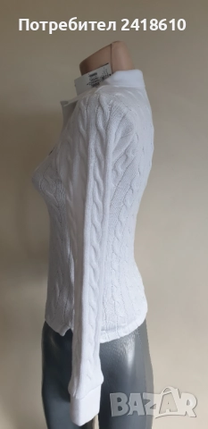 POLO Ralph Lauren Cable Pima Cotton  Size S  НОВО!  ОРИГИНАЛ! Дамски Пуловер!, снимка 4 - Блузи с дълъг ръкав и пуловери - 52547431