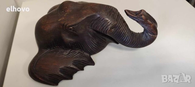 Сувенир дървен слон, снимка 4 - Антикварни и старинни предмети - 45522255