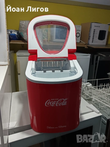 Машина за лед Salco Ice Maker (Coca-Cola дизайн)
