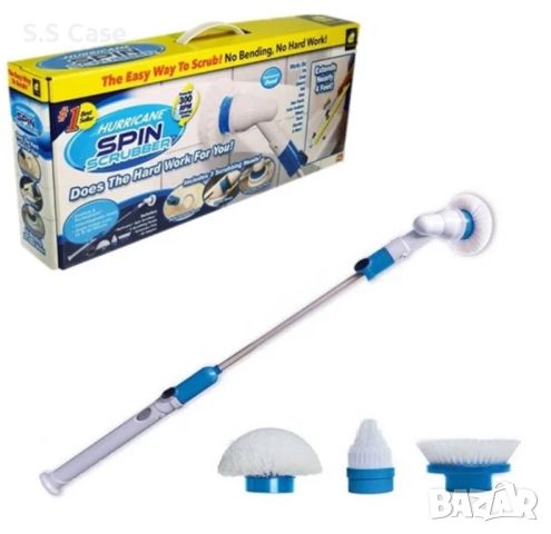 Електрическа четка за почистване на баня Spin scrubber, снимка 1 - Други стоки за дома - 45538974