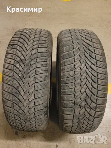 205 60 16 Bridgestone 2бр.Зимни гуми , снимка 1 - Гуми и джанти - 47889275