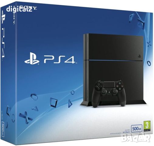 Конзола Sony Playstation 4 ,PS4 ,500 GB Реновирани + 3 диска Гаранция, снимка 2 - PlayStation конзоли - 45782130