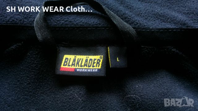 BLAKLADER 4950-2516 Softshell Work Jacket Black/Red размер L работна горница W4-169, снимка 14 - Суичъри - 46044034