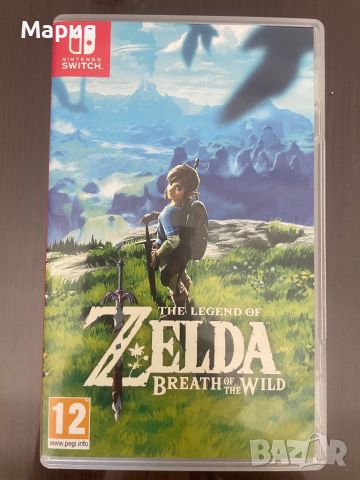 Zelda breath of the wild за Nintendo switch, снимка 1 - Игри за Nintendo - 46067333