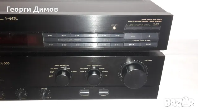 Усилвател PIONEER A-333 + F-443L, снимка 4 - Ресийвъри, усилватели, смесителни пултове - 50105153