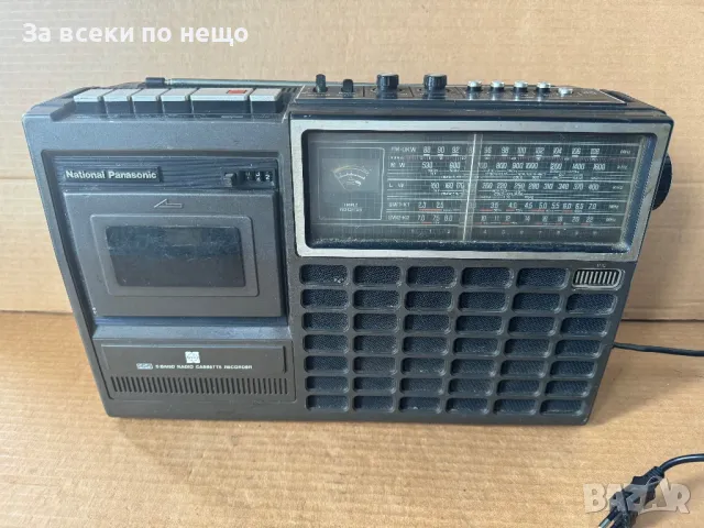 Старо радио National Panasonic RQ 554LDS , Радиокасетофон  Panasonic RQ 554LDS, снимка 1 - Антикварни и старинни предмети - 47000581