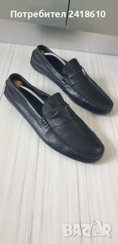 Versace Collection Leather Mens Size 43 - 27.5см ОРИГИНАЛ! Мокасини Естествена Кожа!, снимка 14 - Мокасини - 52092261