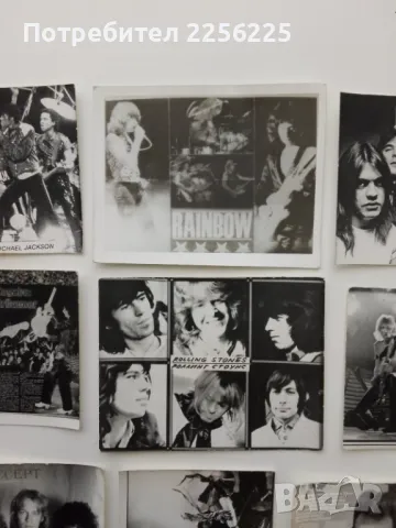 ЛОТ стари картички на метъл групи (лот 5), снимка 4 - Колекции - 49879933
