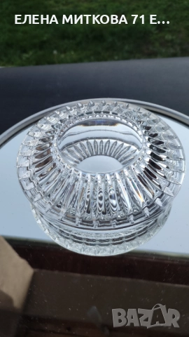 *Nachtmann* Германия комплект от 4 кристални купички, снимка 7 - Чинии - 52795430