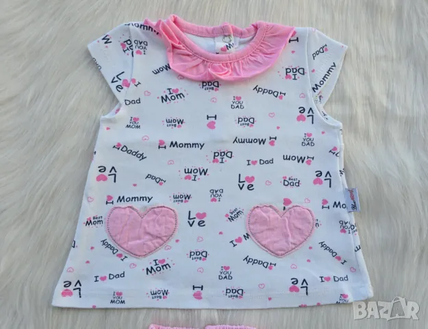 Бебешки комплект за момиче 3-6 месеца , снимка 2 - Комплекти за бебе - 49890602