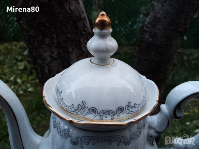 Баварски чайник-столетник, снимка 2 - Антикварни и старинни предмети - 52155437