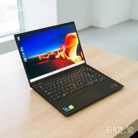 14’ 2.8K OLED/Lenovo Thinkpad X1 Carbon Gen11/i7-1365u/32GB LPDDR5x/1TB SSD/Гаранция, снимка 3 - Лаптопи за работа - 54228819