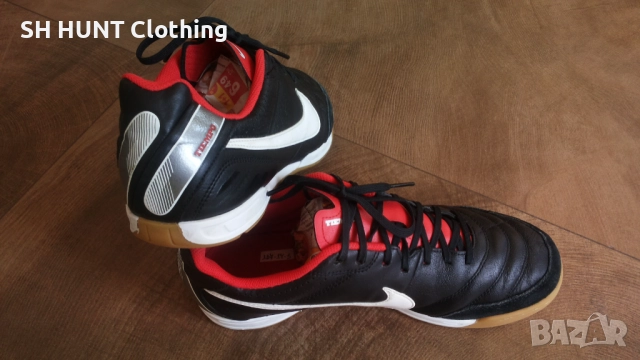 NIKE TIEMPO Leather Footbal Shoes Размер EUR 43 / U 8,5 за футбол естествена кожа 137-14-S, снимка 6 - Футбол - 52652077