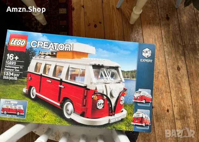 LEGO 10220 Creator Expert Volkswagen T1 Camper Van, снимка 10 - Колекции - 45637221