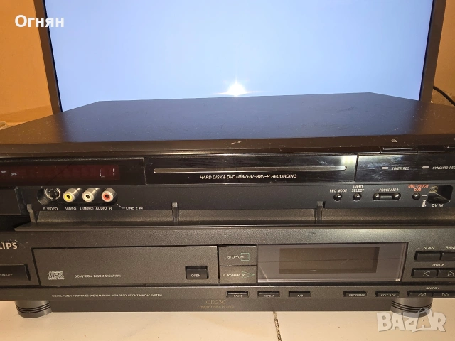 Sony RDR-HX725 DVD/HDD recorder/ записвачка 160GB, снимка 5 - Плейъри, домашно кино, прожектори - 53013833