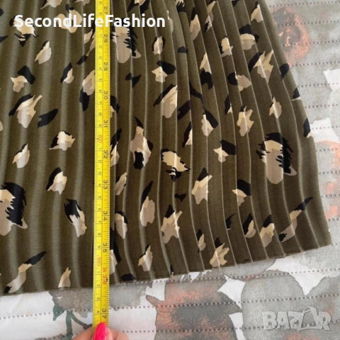 Only дантелена плисирана рокля Camolia размер 38 M като нова, снимка 6 - Рокли - 53221786