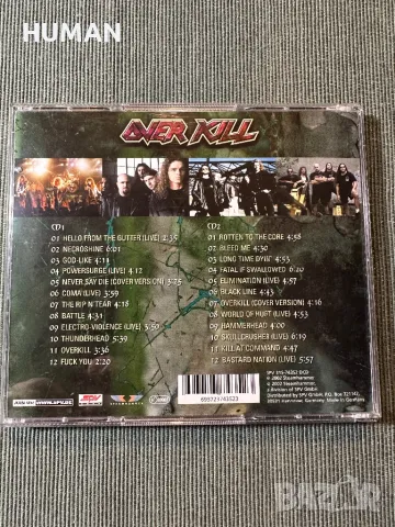 Overkill,Anthrax,Soulfly , снимка 5 - CD дискове - 46825658