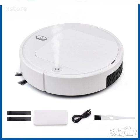 Електрическа прахосмукачка робот с опция за мокро почистване Robot14, снимка 7 - Прахосмукачки - 52795943