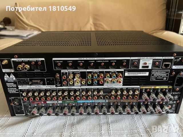 Marantz SR 7010, снимка 8 - Ресийвъри, усилватели, смесителни пултове - 46504215