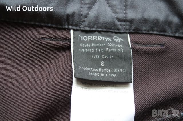 NORRONA Svalbard Flex1 pants - мъжки софтшел панталон, размер S, снимка 5 - Спортни дрехи, екипи - 45751882
