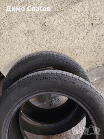 2бр.летни губи Bridgestone 205/55/16, снимка 4 - Гуми и джанти - 50593210