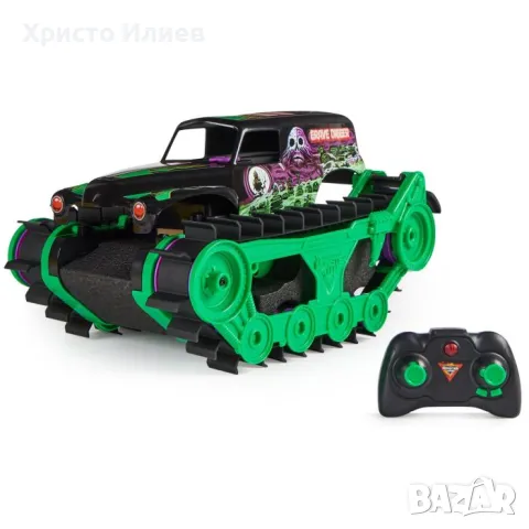 Кола Monster Jam RC с дистанционно за всякакви терени вода 1:15 Голяма, снимка 2 - Коли, камиони, мотори, писти - 48992379