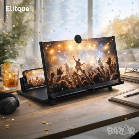 3D Увеличителен екран за смартфон с 5x мащабиране, снимка 6 - Друга електроника - 53326497