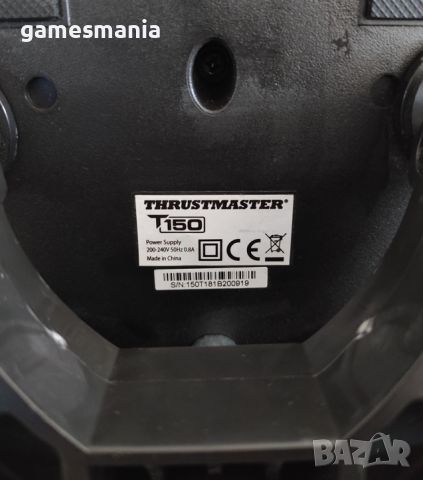[PS5/PS4/компютър] Волан с педали Thrustmaster - T150 Force Feedback, снимка 3 - Аксесоари - 46214081