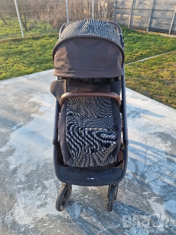 Количка, столче за кола, кош Peg Perego Veloce, цвят Fiat 500, снимка 4 - Детски колички - 53658560