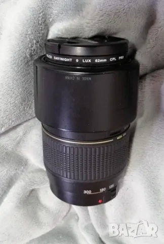 TAMRON 70-300mm F/4-5.6 Di Tele-Macro (1:2) за  Canon, снимка 14 - Фотоапарати - 48657535