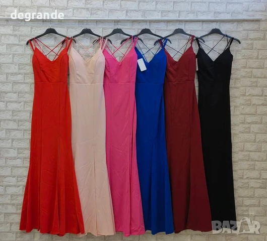 Красива цикламена рокля 