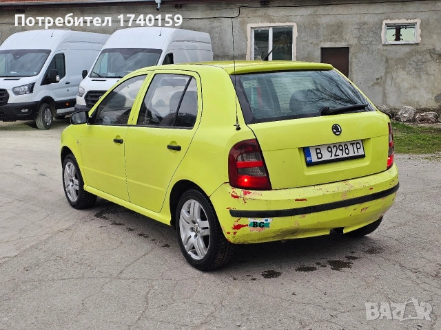 Skoda Fabia 1.9SDI Klima, снимка 6 - Автомобили и джипове - 54150078