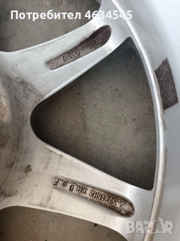 Алуминиеви джанти 5x110, ET38, 16", снимка 4 - Гуми и джанти - 53152041